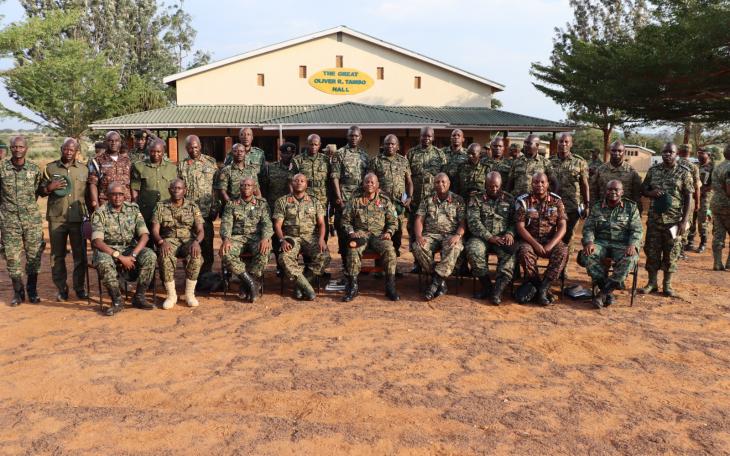 General Mbadi Advocates for Resource Efficiency, Cautions Officers Against Corrupt Tendencies