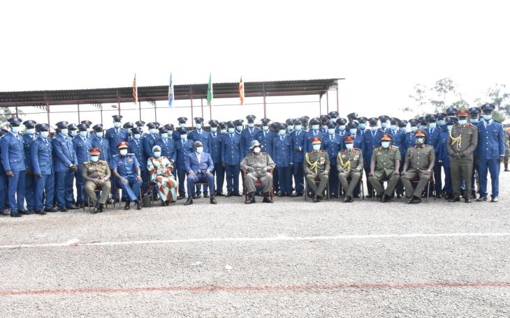 President Museveni Commissions 295 Officer Cadets, Eyes Permanent Presence in Space.